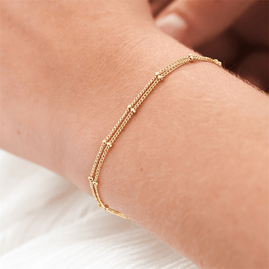 Armband 2 kedjor. - Milone Jewelry