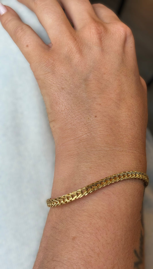 Braided Chain Bracelet - Milone Jewelry