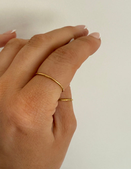 Enkel Band - Ring – Tidlös ring - Milone Jewelry