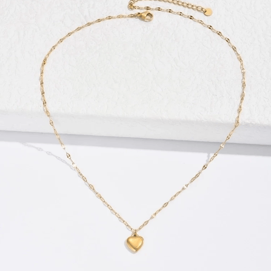 Hjärthalsband - Milone Jewelry