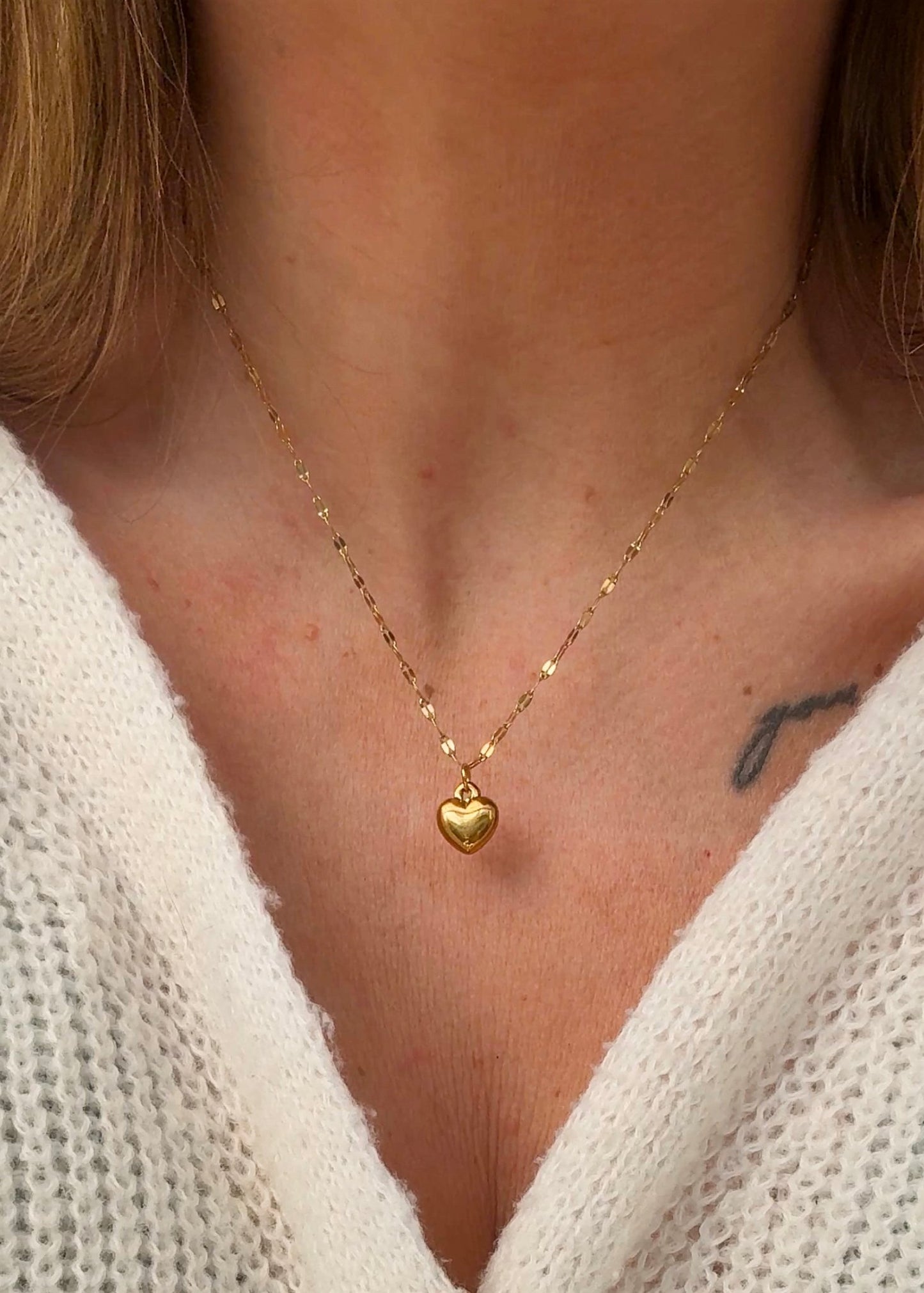 Hjärthalsband - Milone Jewelry
