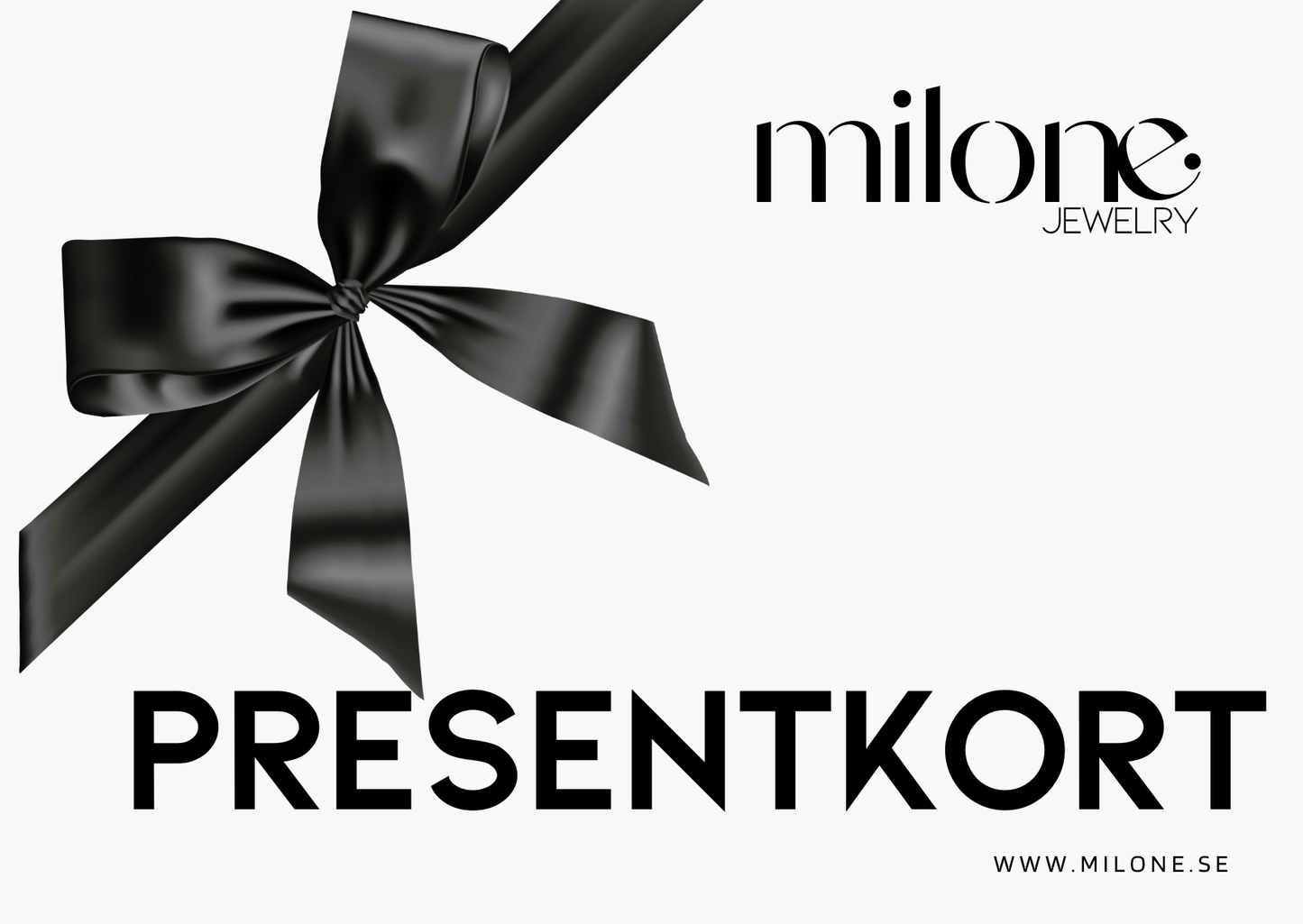 Milone Presentkort - Milone Jewelry