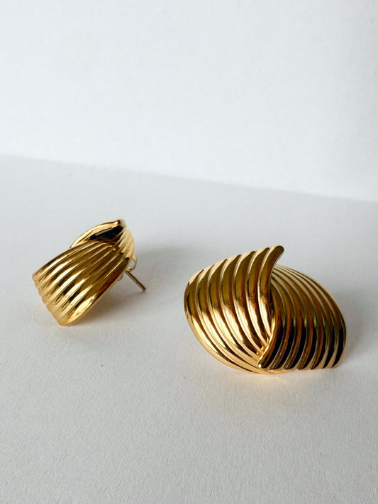 Retro Stripe - Örhängen - Milone Jewelry
