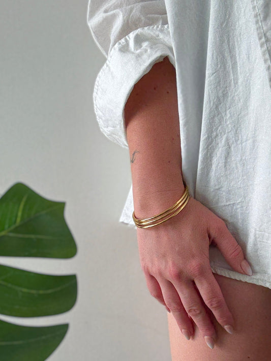 Runda Elegans – set med armringar - Milone Jewelry