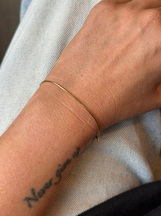 Slim Snake Bracelet - Milone Jewelry
