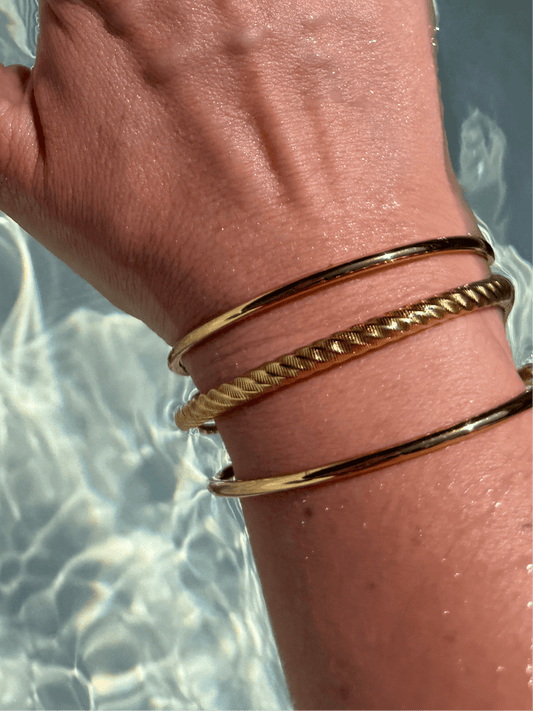 Snurrad Armring - Milone Jewelry