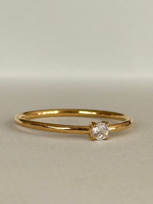 Solitär Ring – Tidlös enkelhet ✨ - Milone Jewelry