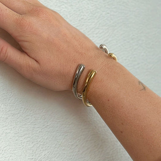 Stilrent Cuff Armband - Milone Jewelry
