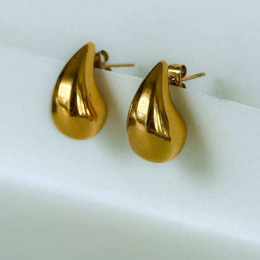 Vattendropp - Örhängen – Enkel Elegans med Modern Design ✨ - Milone Jewelry