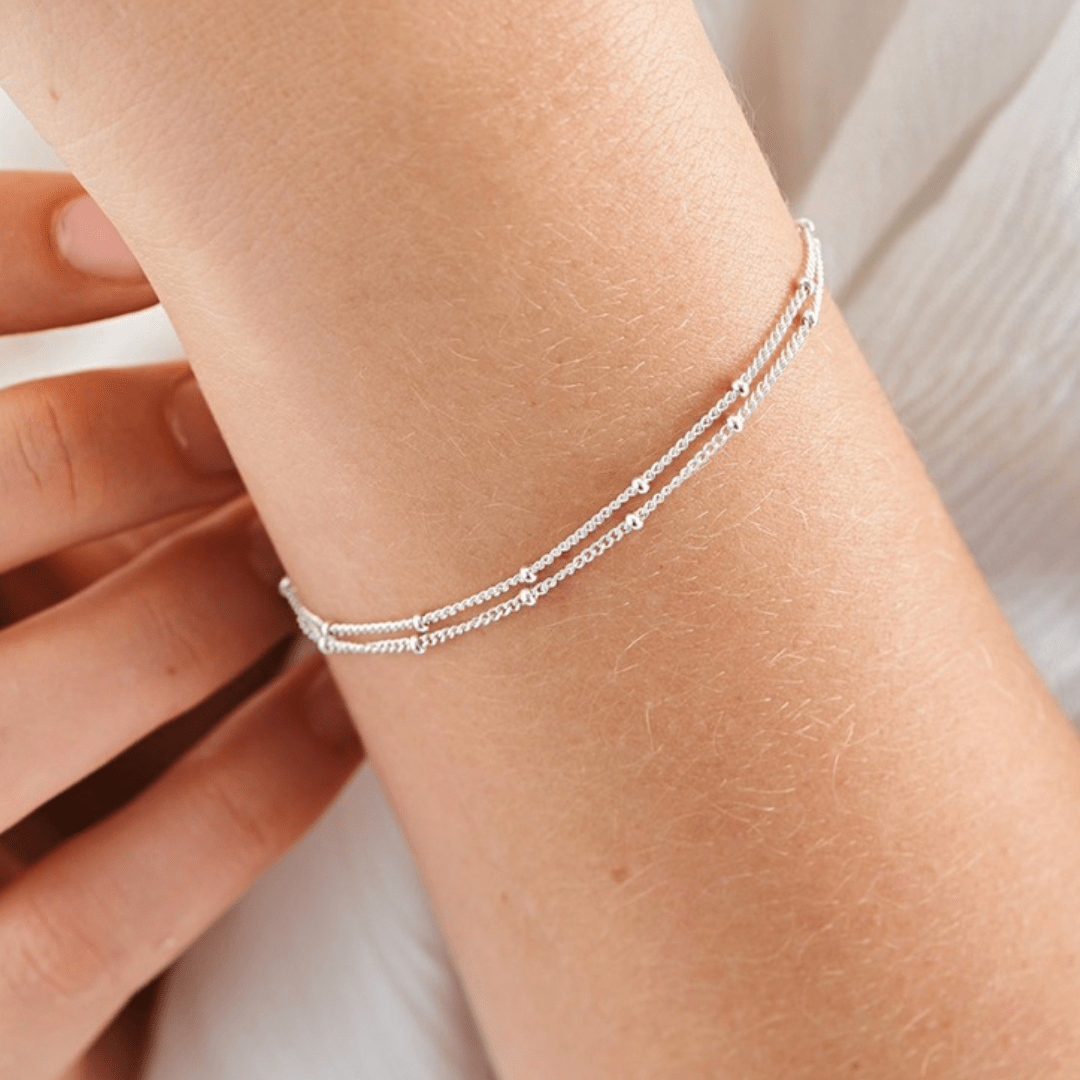 Armband 2 kedjor. - Milone Jewelry