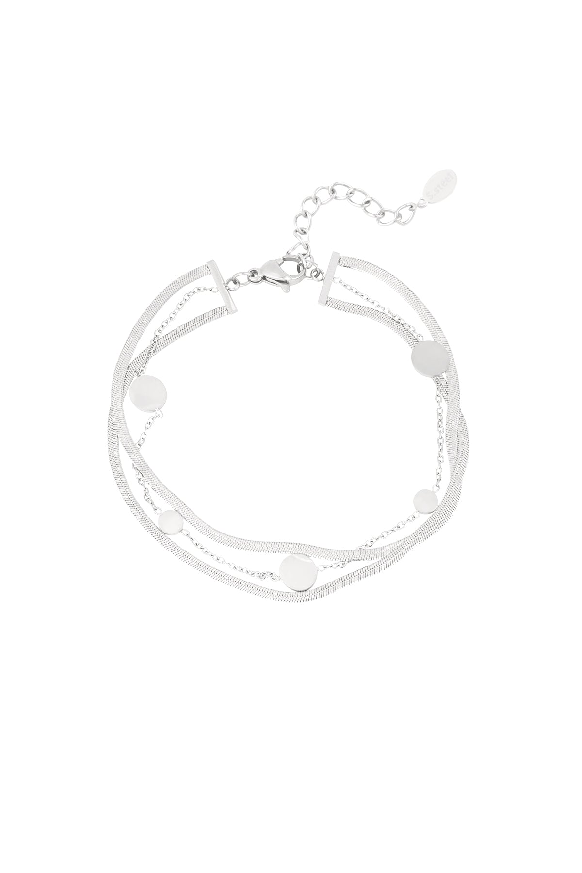 Armband med Ormlänk & Myntdetaljer - Milone Jewelry