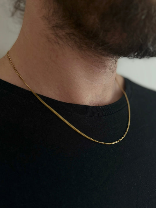 Basic Chain Necklace - Herr - Milone Jewelry