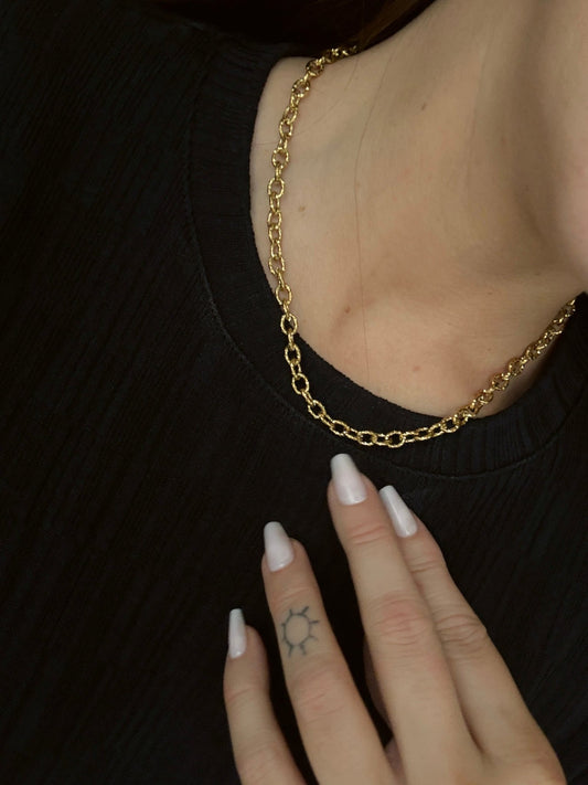 Beaded Chain Necklace - Milone Jewelry