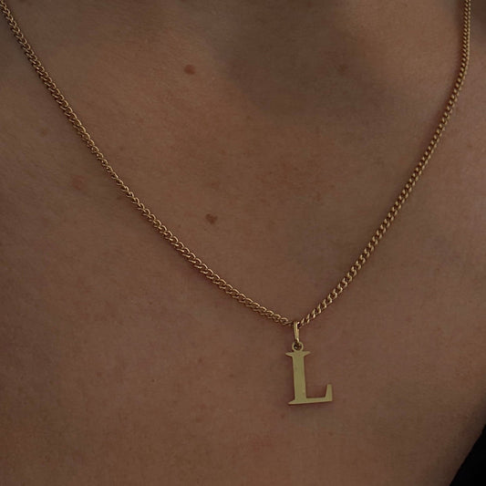 Bokstavshänge - Milone Jewelry