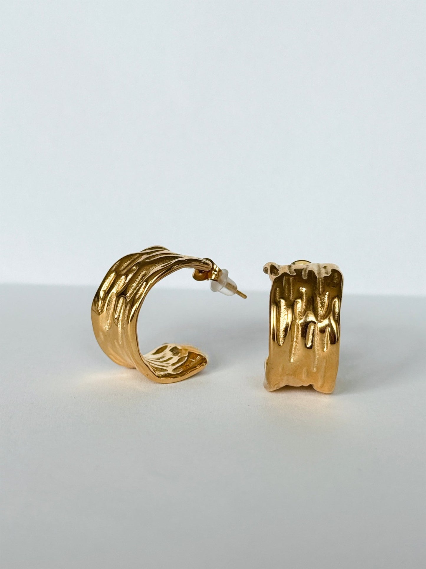Breda Hoops – Statement i Balans - Milone Jewelry