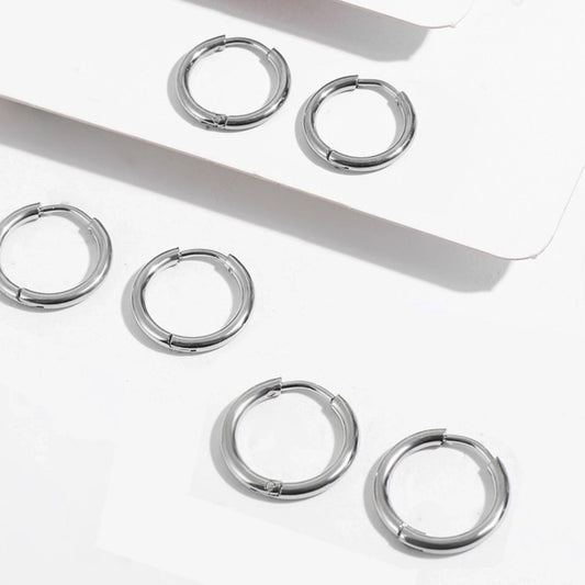 Classic Hoops Set - Milone Jewelry