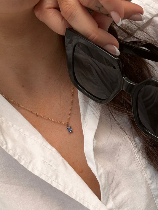 Månadsberlock – med färgad zirkonia - Milone Jewelry