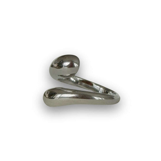 Slim Omlott Ring – Enkel Elegans i Rostfritt Stål - Milone Jewelry