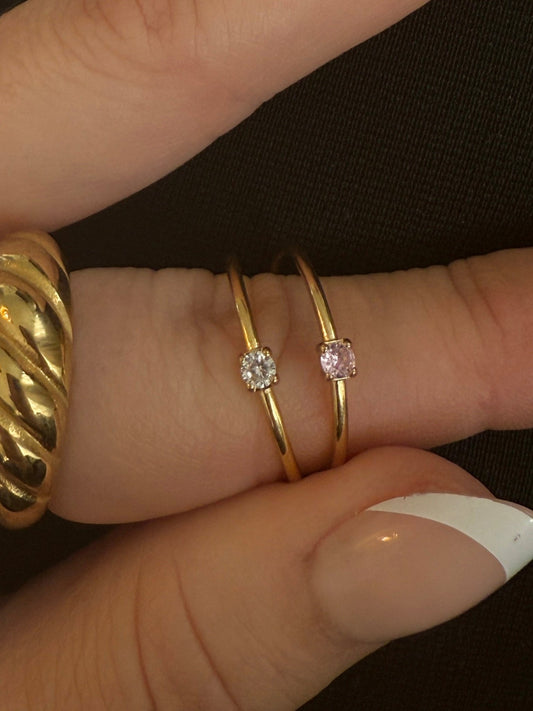 Solitär Ring – Tidlös enkelhet ✨ - Milone Jewelry