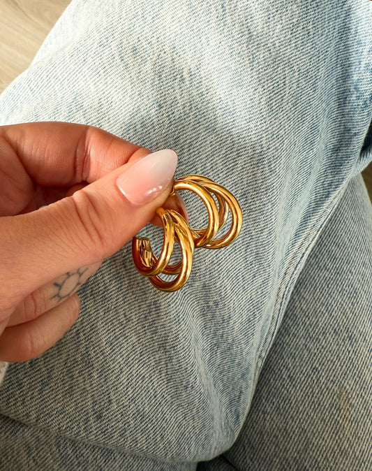 Triple Ring Creoler - Milone Jewelry
