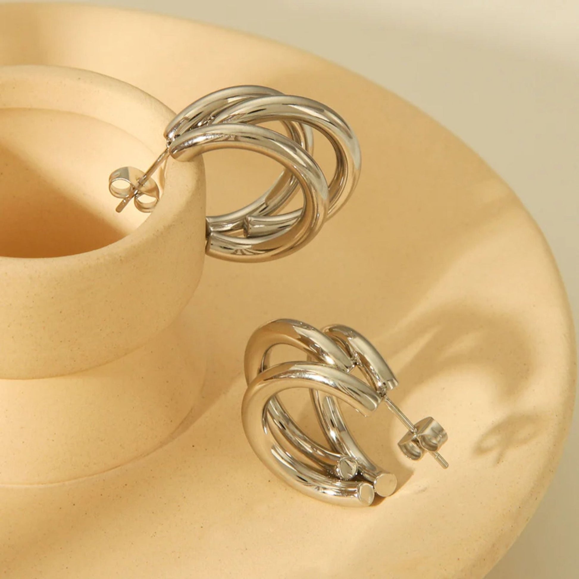 Triple Ring Creoler - Milone Jewelry