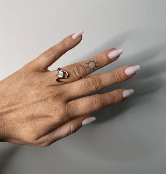 Zircon Wave Ring - Milone Jewelry